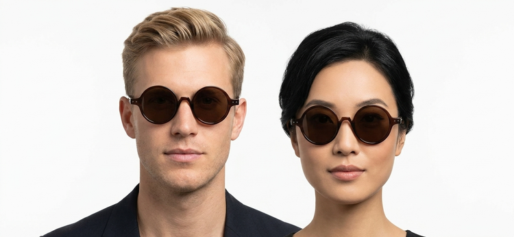 عینک آفتابی زنانه ری بن ( Ray-Ban ) فریم گرد