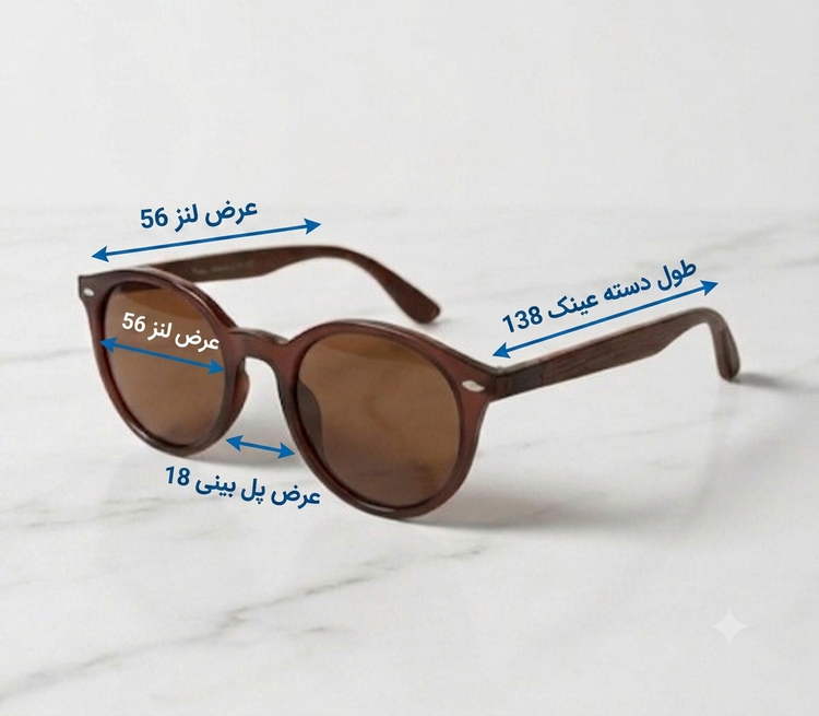 عینک آفتابی ری بن ( Ray-Ban ) جنتل مانستر، پلارایز ، زنانه و مردانه