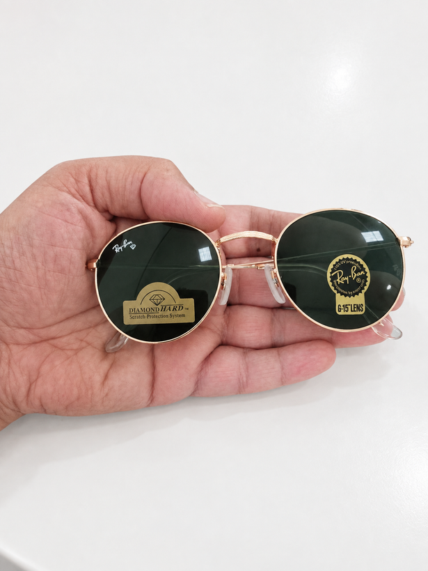 عینک آفتابی ری بن ( Ray-Ban ) مدل RB3447 فریم گرد UV 400 زنانه و مردانه ( unisex )