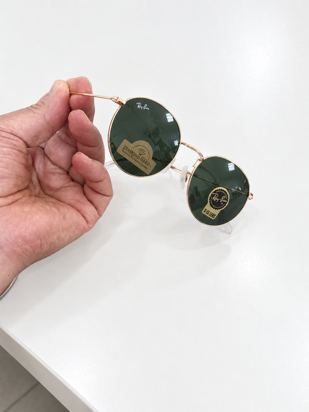 عینک آفتابی ری بن ( Ray-Ban ) مدل RB3447 فریم گرد UV 400 زنانه و مردانه ( unisex )
